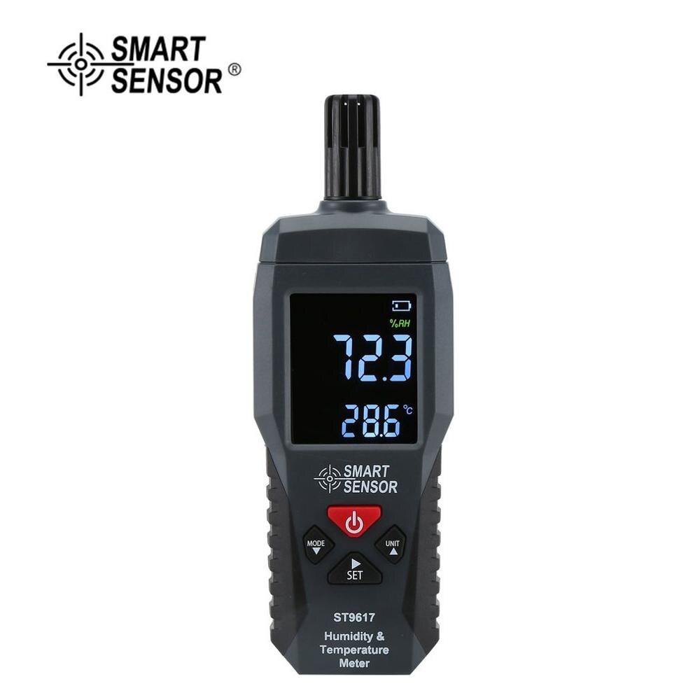 Digitale Hygrometer Temperatuur Meter Hoge Nauwkeurigheid Kleur Lcd-scherm Detector Gauge Tester -10-50 °C
