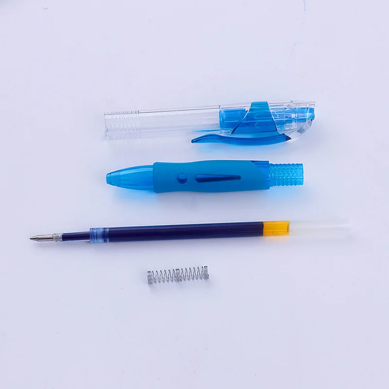Juego de plumas de Gel retráctiles de 0,5mm, bolígrafo de tinta negra/azul, escritura, firma de negocios para oficina, suministros escolares para niños, papelería, 12 Uds.