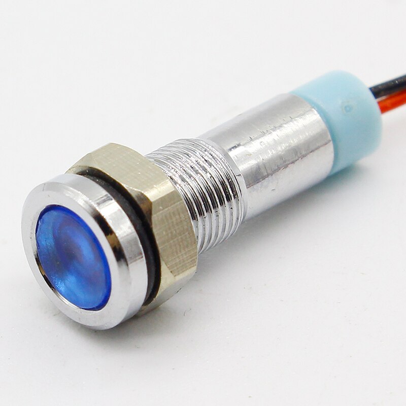 6mm LED indicator light 6V 12V 24V 220V signal lamp