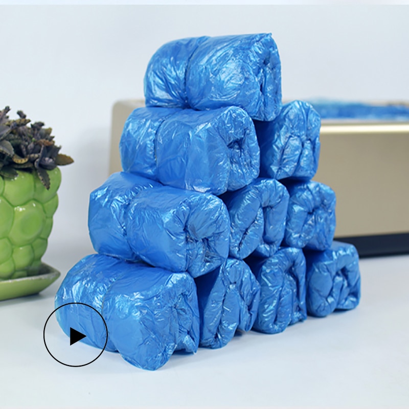 Distributeur de chaussons jetables en plastique, lot de 100-800 pièces,