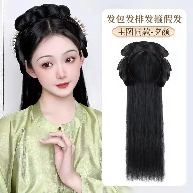 Women Chinese Hanfu Traditional Dancing Performance Outfit Costume Han Princess Clothing Oriental Tang Dynasty Fairy Dresses: S / black