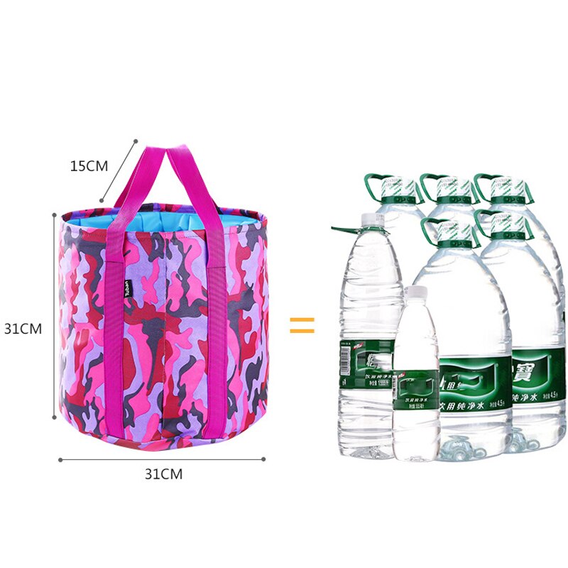 Bolsa de surf portátil Onedoyee, cubo plegable para viajes al aire libre, para lavabo de Camping, cuenco, cuenco, Bolsa de lavado, cubo de agua, bolsa de 25L