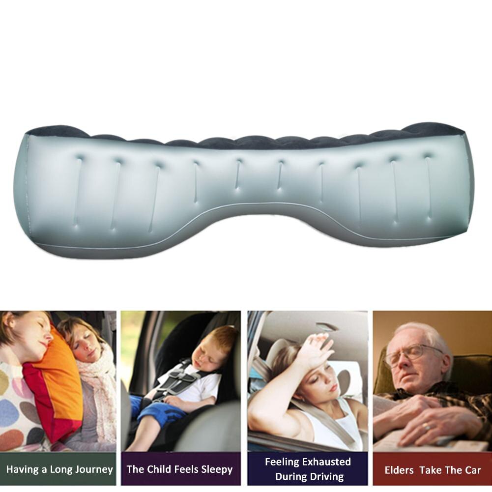Colchón hinchable para coche, cama hinchable para asiento trasero de coche, colchón de aire, cama de aire de viaje, inflable, funda de asiento duradera