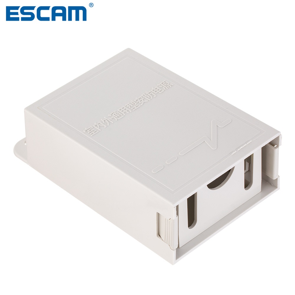 Escam  dc 12v 2a udendørs vandtæt cctv sikkerhedskamera strømforsyningsadapter sikkerhed overvågningskameraer, der passer til kameraets strøm