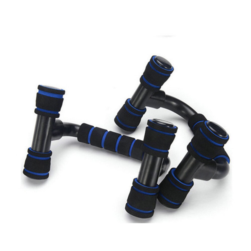 1pair I-shaped Push-up Rack Fitness Equipment Hand Sponge Grip Bars Muscle Training Push Up Bar Chest Home Gym Body Building