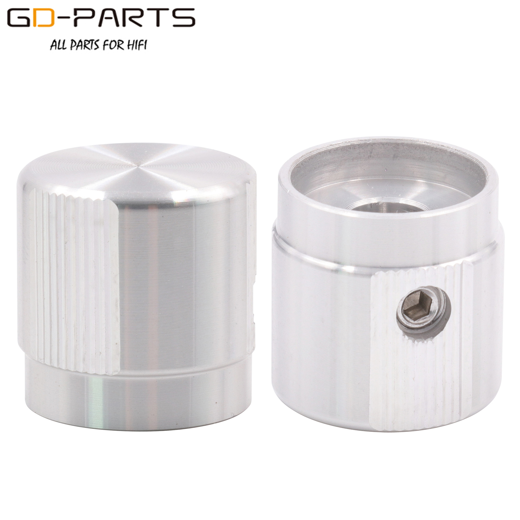 17*17mm Massivem Aluminium Set Pointer Knob Für Hifi Audio AMP DAC Radio Lautsprecher Potentiometer CNC Gefräste