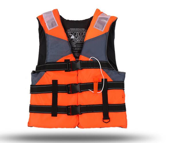 Al Aire Libre Rafting Vida Chaqueta Para Nios Chaleco Salvavidas De Adultos Natacin Snorkel Ropa De Pesca Traje a: Orange / 50-85kg xl