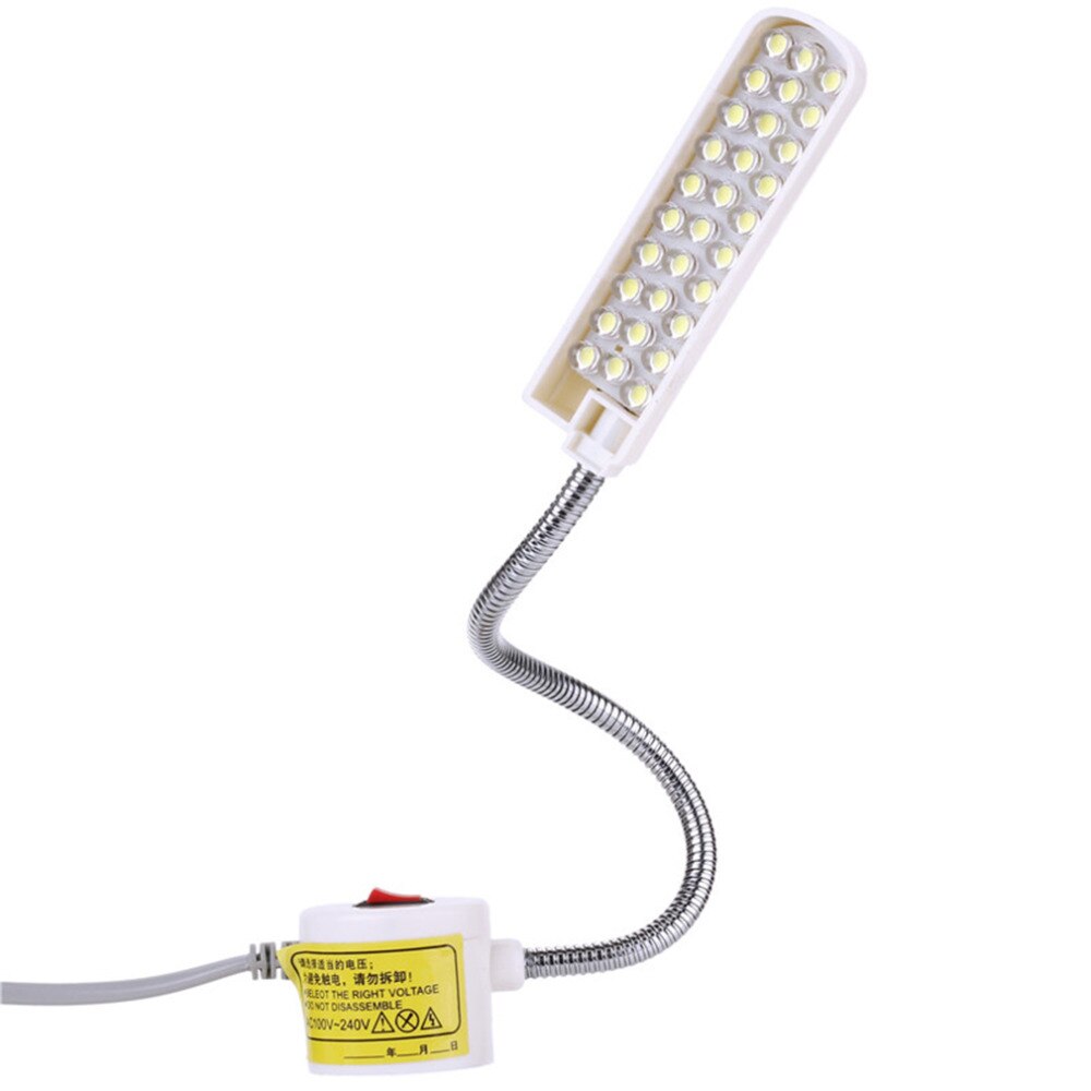 30 LED máquina de coser Super brillante luz de trabajo ropa, costura máquina de accesorios de luz de la noche de la lámpara de escritorio 220V enchufe de la UE