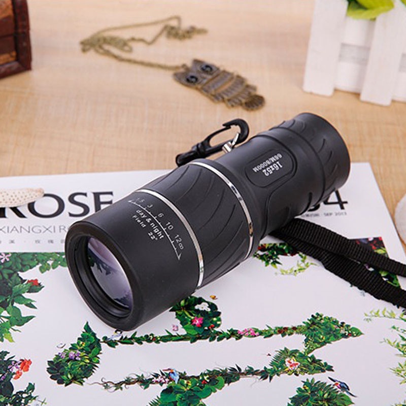Monocular Telescope Super High Power 16X52 Portable HD OPTICS BAK4 Night Vision Monocular Telescope outdoor camping Telescopes