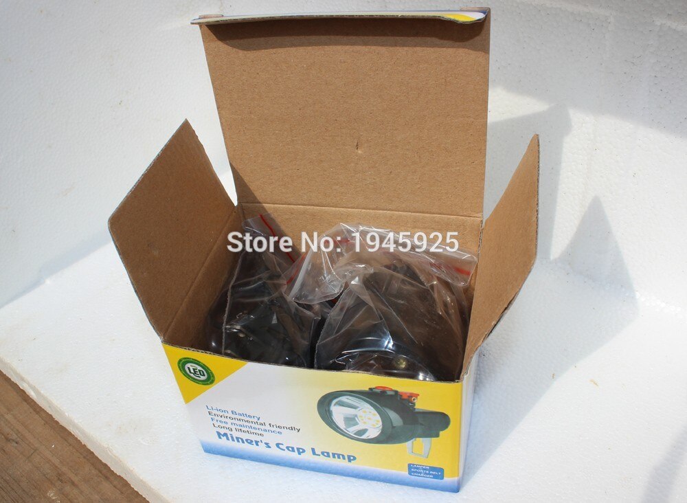 3W 10000 Lx Bright KL2.8LM LED Mining Cap Light High Power Miner Lamp,Headlamp