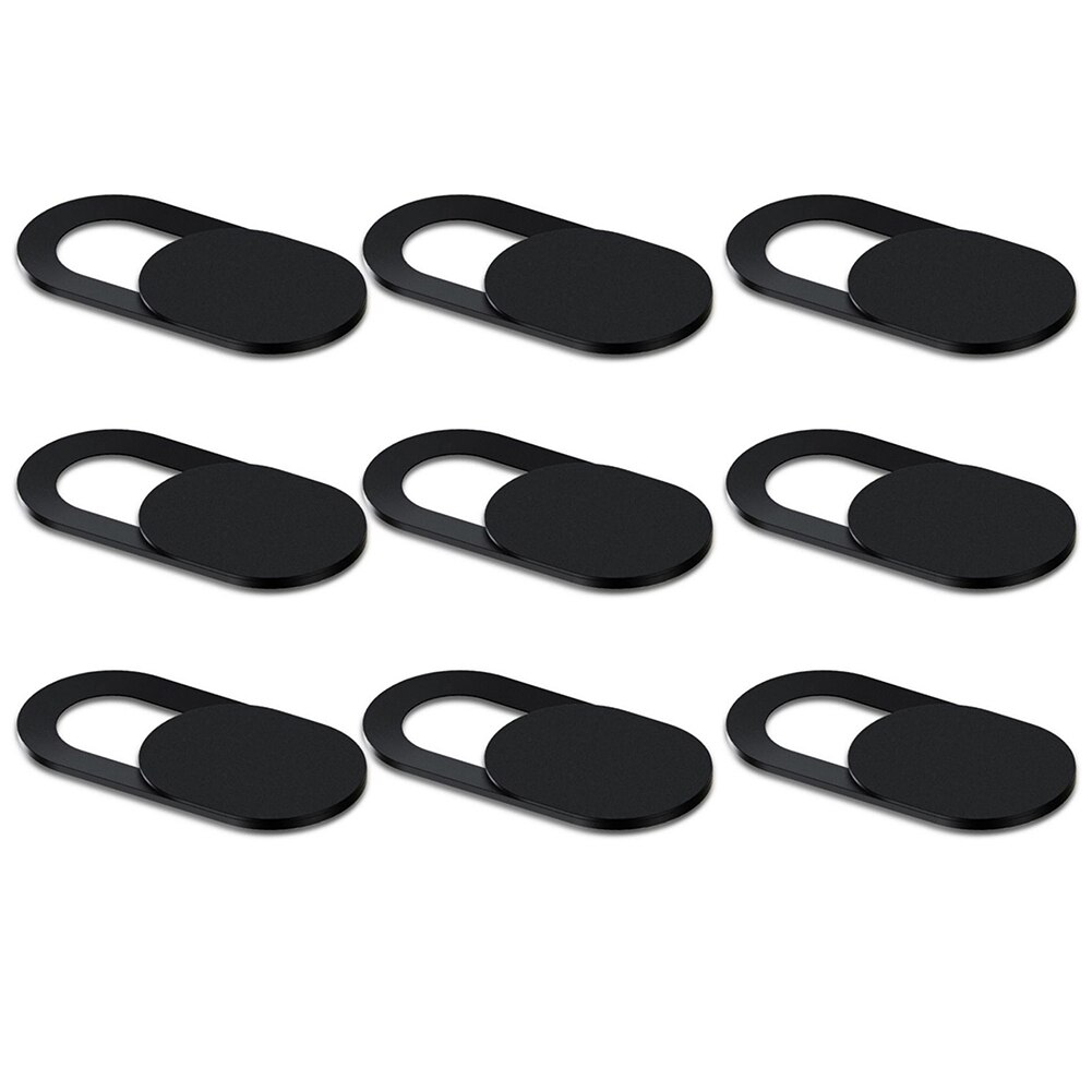 Slider Webcam Cover for iPhone iPad Phone Tablet Laptop PC Privacy Sticker Convenient Replace Phone Accessories: 9PCS