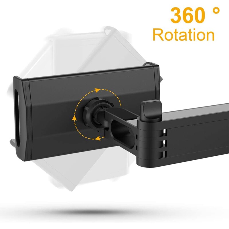 Soporte para Tablet y coche para Ipad 2/3/4 Air Pro de 7 a 11 pulgadas, soporte Universal para GPS, soporte para asiento trasero, montaje para coche con rotación de 360