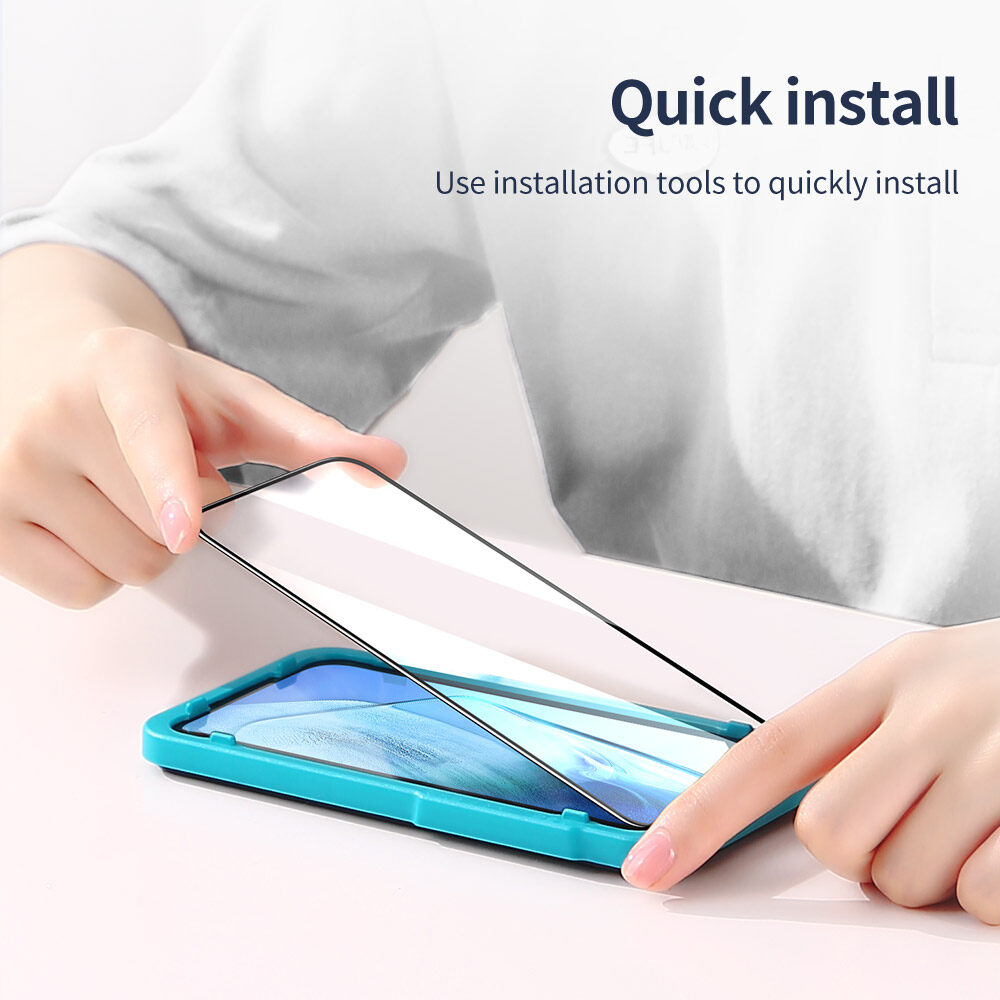 Smartdevil Screenprotector Voor Vivo Iqoo 12 Full Screen Dekking Gehard Glas Film Heldere Anti-Vingerafdruk