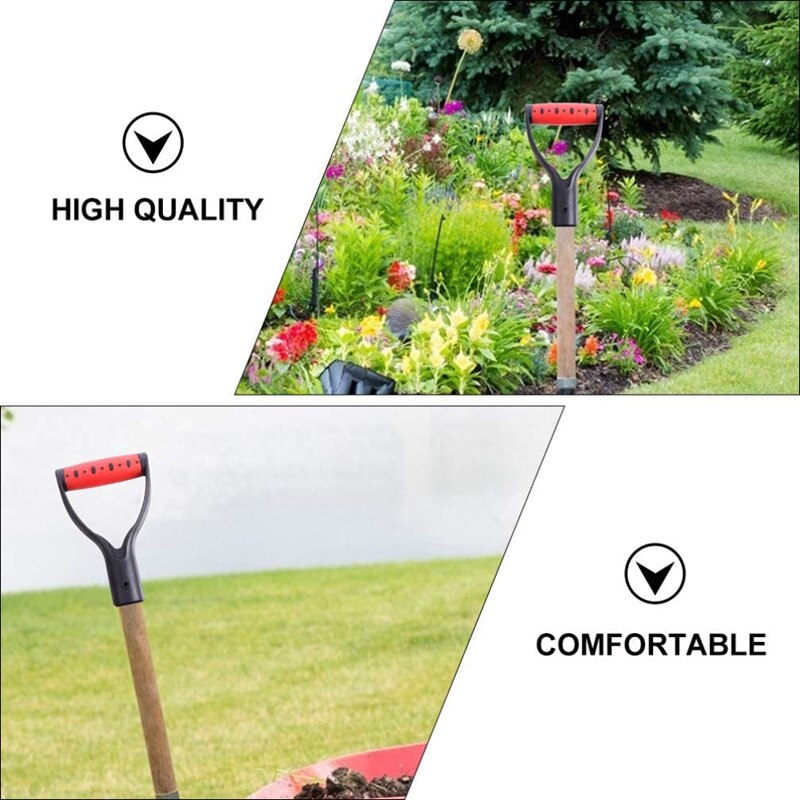 Poignée de pelle en plastique, protection des mains, accessoires de jardin pour la neige, outil de râpage