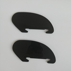 Isup Center Fin Sup Board Fin opblaasbare board fin fit voor Aqua Marina ISUP SPK-1, 2,3, 4: 2 pcs side fins