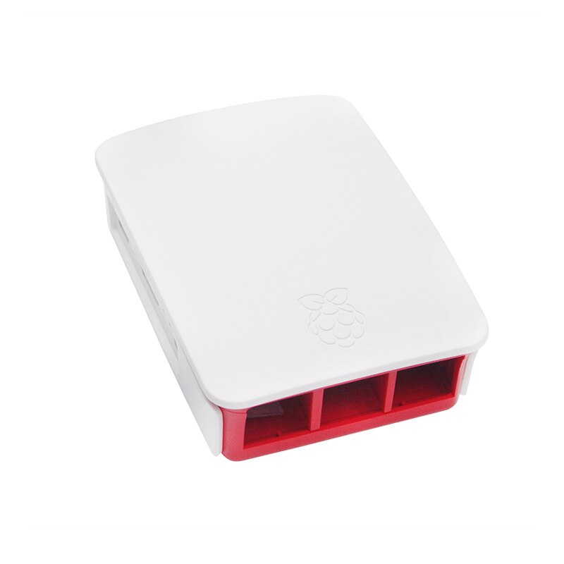 Rood/Wit ABS Case voor Raspberry Pi Plastic Case voor Raspberry Pi 3 & Raspberry Pi 3 Model B + Plus