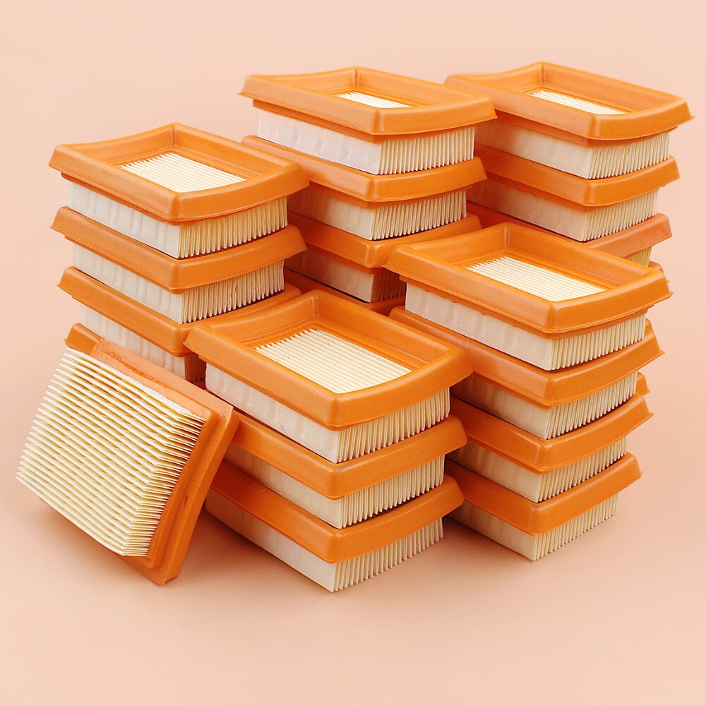 Kit de filtres à Air, 25 pièces/lot, tailleurs pour STIHL FS120 FS200 FS250 FS300 FS310 FS350 BT120C BT121 BT130, 41311410300, 4131, 141 0300