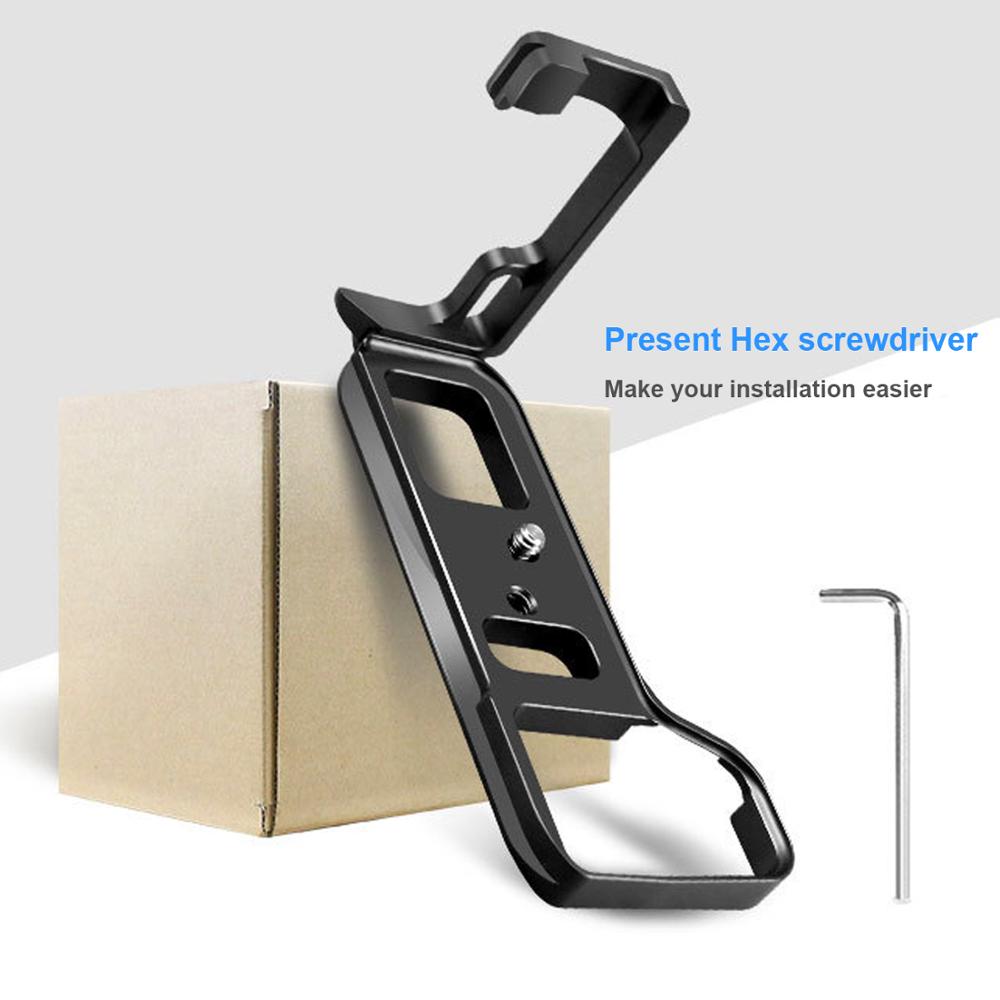 Voor so ny  a73 camera l-plaat snelkoppeling, aluminiumlegering cnc-bewerking snelkoppeling l-type plaat voor  a73 camera's