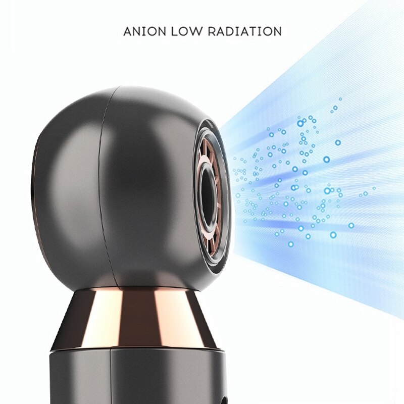 Professionele Haardroger, Bladloze Föhn Blow Dryer Voor Sneldrogend, Lichtgewicht Laag Geluidsniveau Kleine Föhn