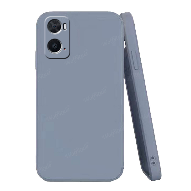 Funda blanda A prueba de golpes para OPPO A96, carcasa trasera de TPU para teléfono, 76, 36, 96, A76, A36, A96: Cuero / Púrpura claro