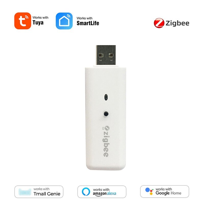 Tuya ZigBee – Hub passerelle sans fil USB 3.0, fonctionne avec Smart Life App, commande vocale, Alexa Google Home
