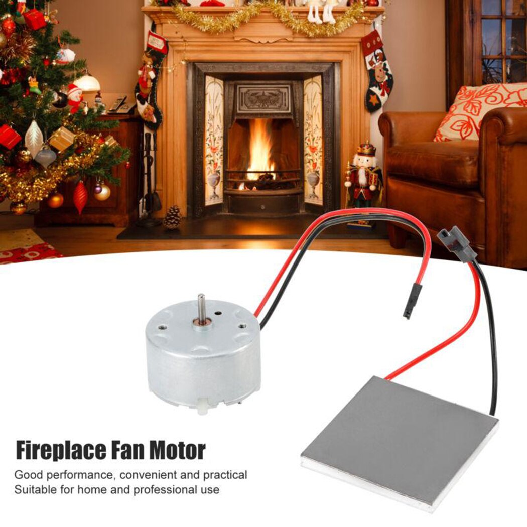 Fireplace Fan Motor For Stove Burner Fan Fireplace Heater Spare Parts Set