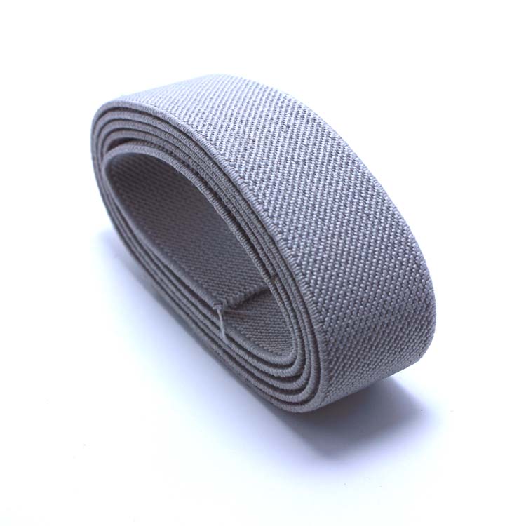 Cinturón de falda de pantalones duraderos de de 2CM de ancho/accesorios de ropa de costura/banda elástica/banda de goma: greay