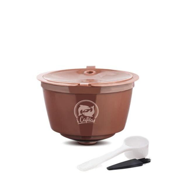 Icafilas-filtro de cápsula de café con Crema para Dolce Gusto, cestas reutilizables rellenables para taza de café, actualización de 3. ª para cafetera Dolce Gusto: Multi