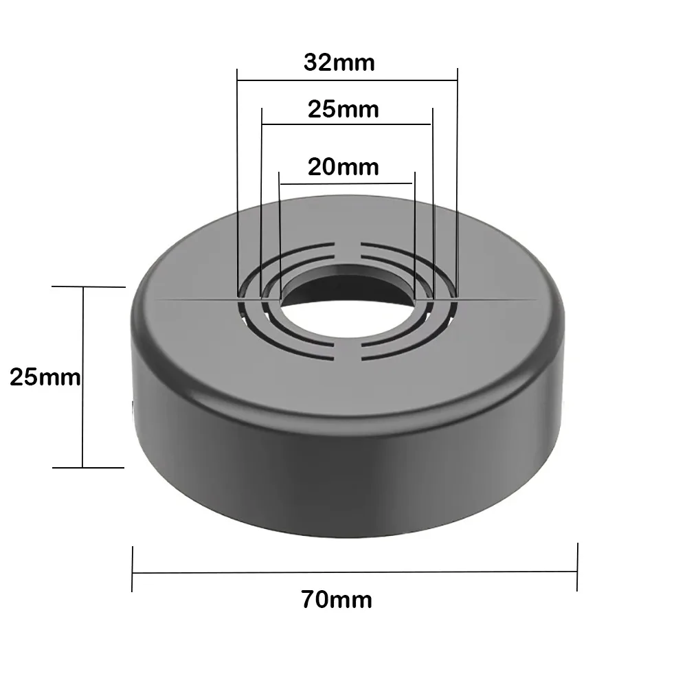 Useful ABS Shower Kitchen Faucet Cover Adjustable Plating Faucet Decorative Cover Wall Flange Kitchen Tap Accessories Shower: plum