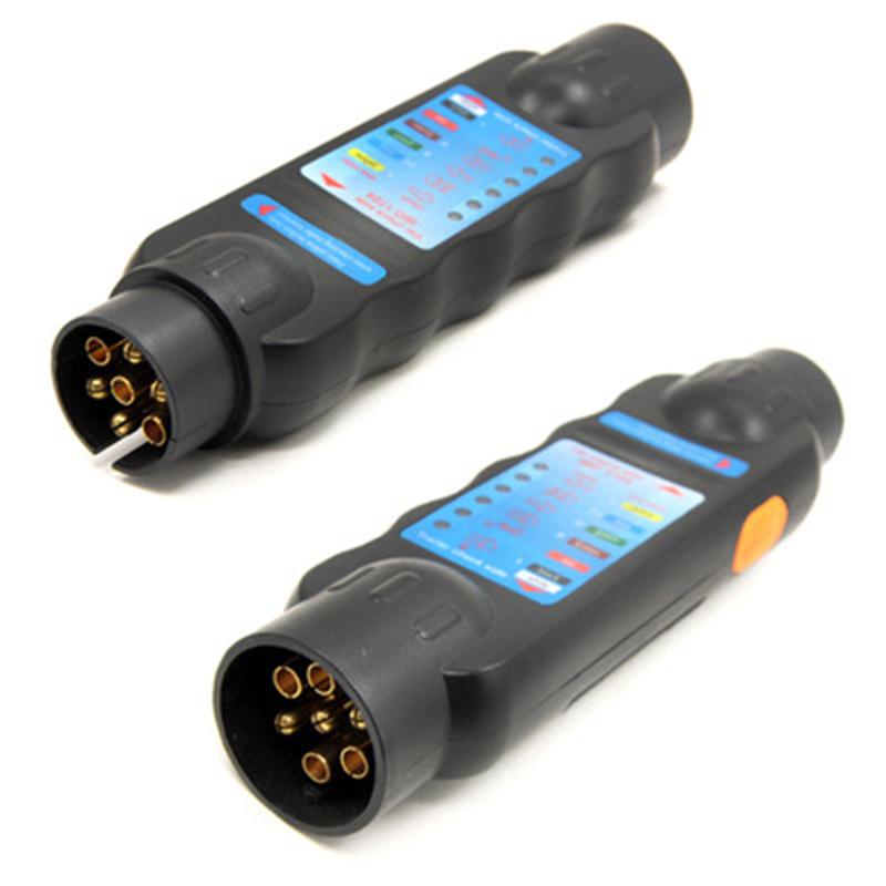 7 way trailer plug tester, trailer plug testers, 7 way plug tester, 7 pin trailer tester Trailer Couplings & Accessories