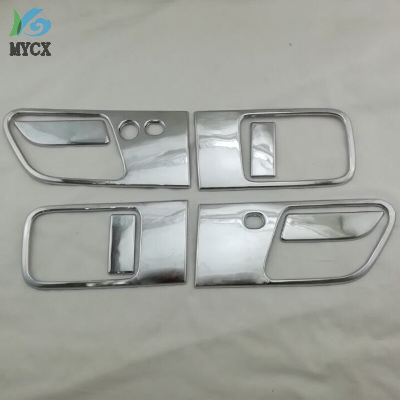 For Nissan Elgrand E51 2002 2003 2004 2005 2006 2007 8PCS Abs Chrome plated Door Handle Bowl Covers Trim Car Accessories