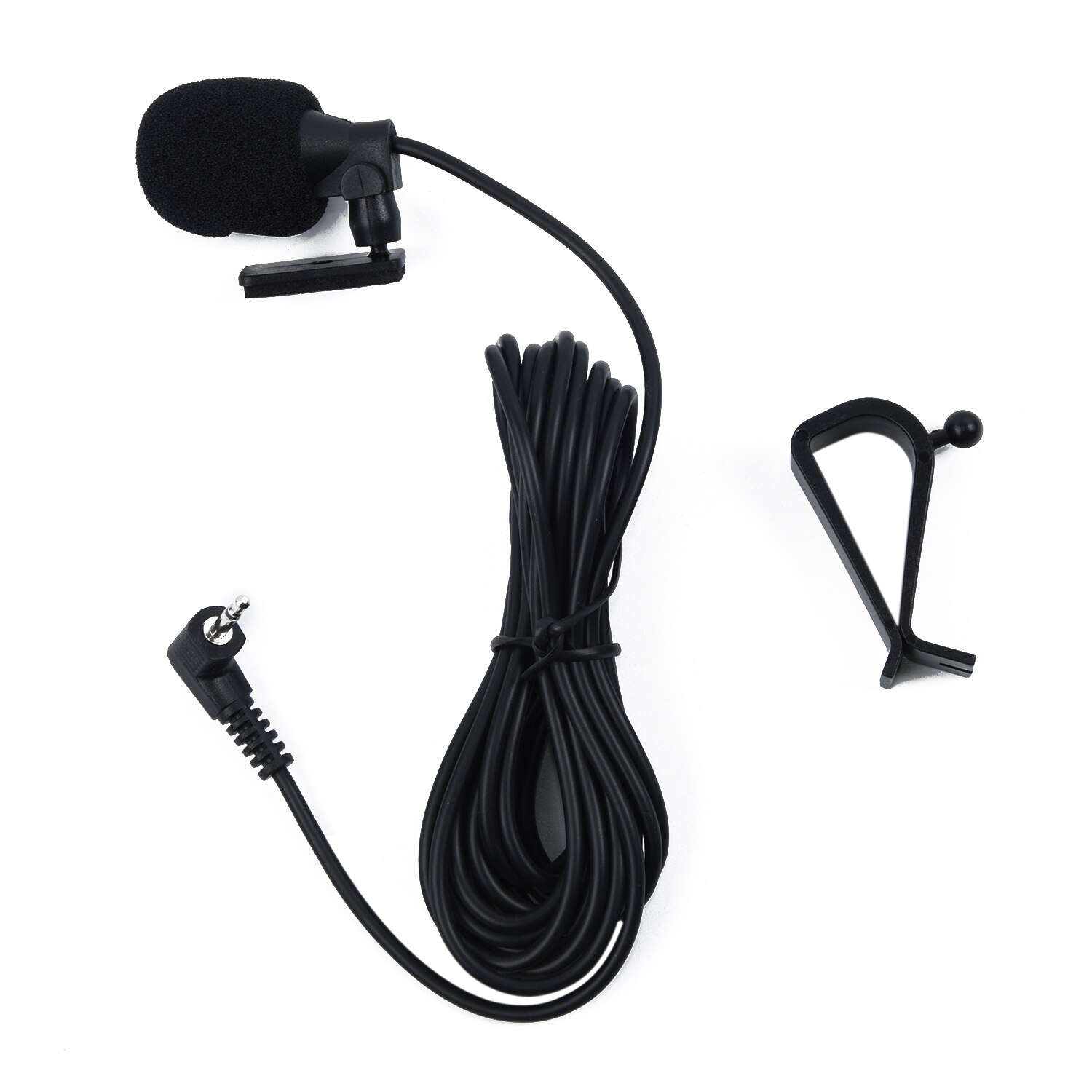 1einstellen Schwarz 2,5mm Bluetooth Externe Mikrofon Für Auto Pionier Stereoanlagen Radio Empfänger 4,5 V 50Hz-20KHz >58dB