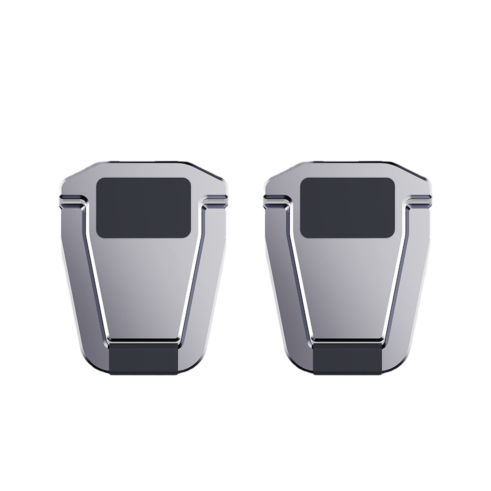 2pcs Holder Foldable Mini Ergonomic Keyboard Mount Laptop Stand Portable Invisible Cooling Pad Lightweight Tablet Desktop Travel: Silver