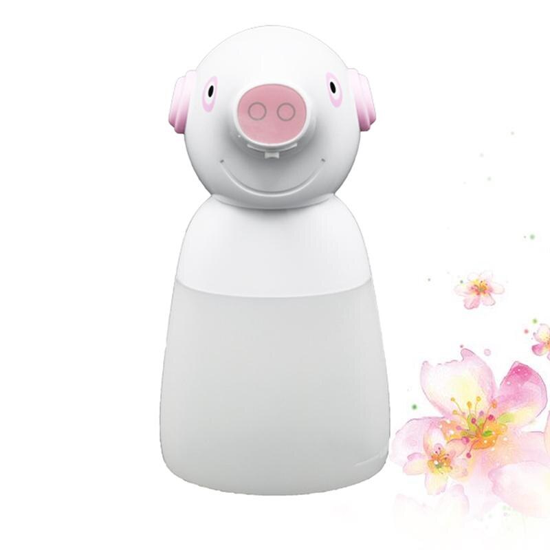 Automatyczny dozownik mydła urocza w kształcie świni bezdotykowy inteligentny czujnik podczerwieni mydelniczka robić kuchni łazienka bez baterii