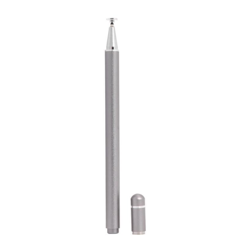 ALLOYSEED 2 in 1 Universal Capacitive Touch Pen Screen Drawing Stylus Pen For Phone Tablet Laptop Capacitive Screen Touch Pens: Gray