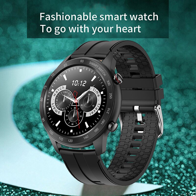 Cobrafly  mx5 smartwatch mit 1.3 -zoll-runddisplay, bluetooth-anruffunktion, wasserdicht  ip68 lange standby-zeit, herzfrequenz- und blutsauerstoffmessung