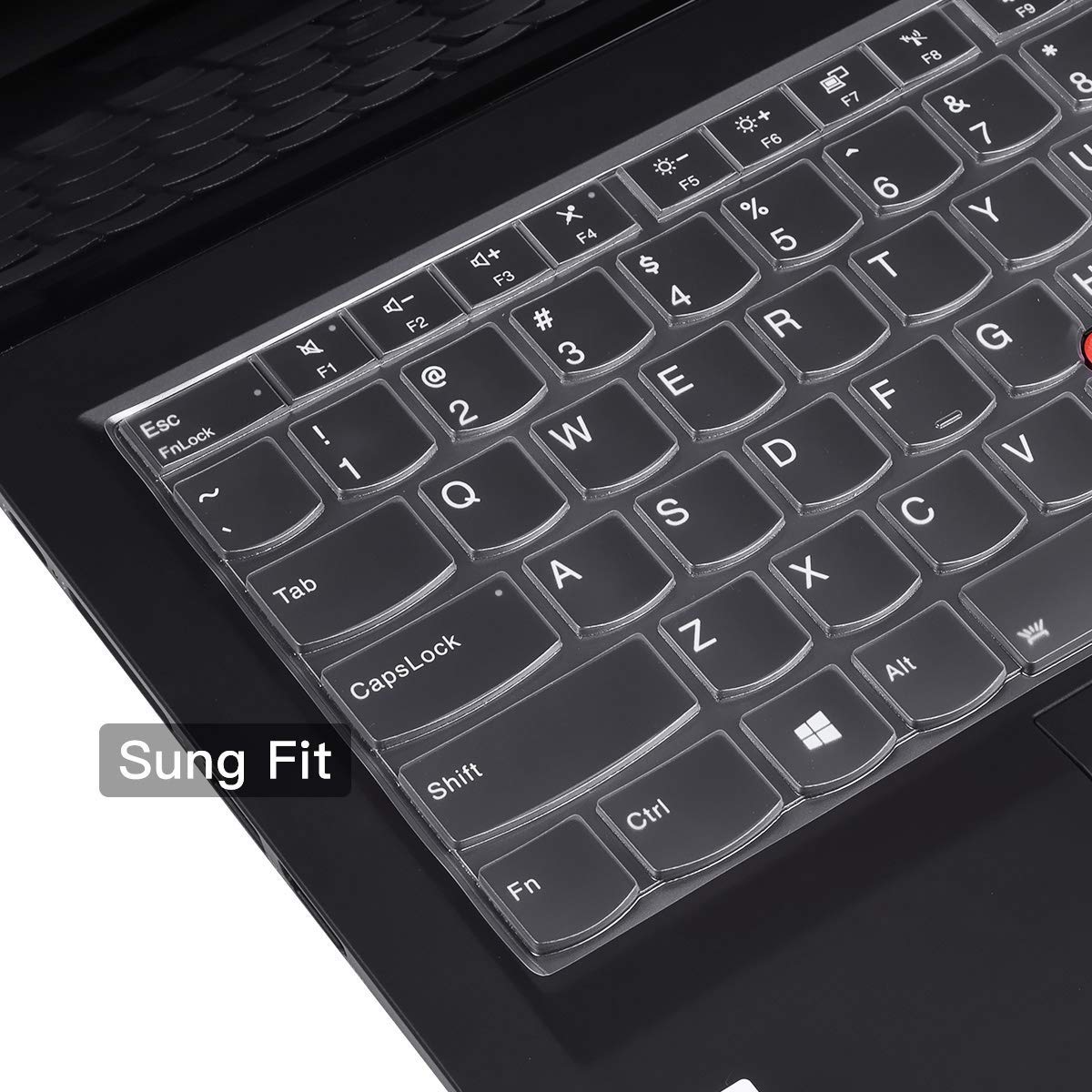 For Lenovo ThinkPad X1 Carbon 5th/6th/7th T490 E490 L490 T490S T495 T480 14" Laptop TPU Keyboard Cover Protector