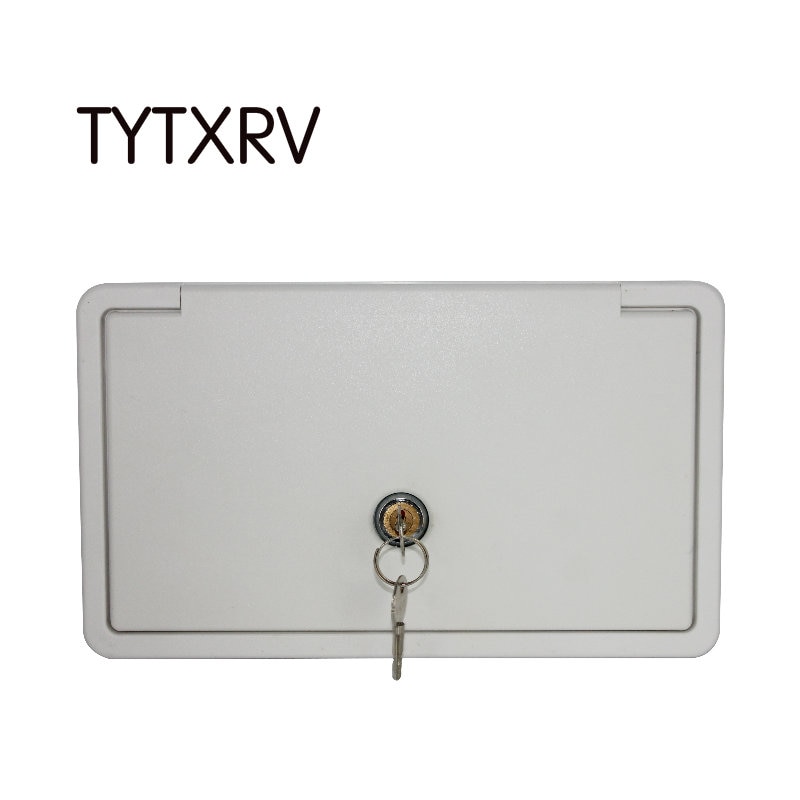Camper Accessories Boat Motorhome Key Lock Multi-Purpose Cable Hatch White Caravan Accessories