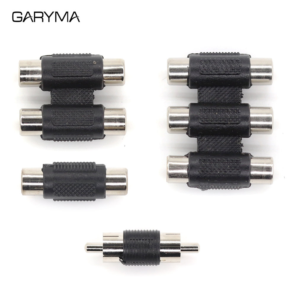 1/10Stck Dual/drei rca Stecker zu Stecker Buchse zu Buchse Stecker Video Audio- CCTV Verlängerung Adapter