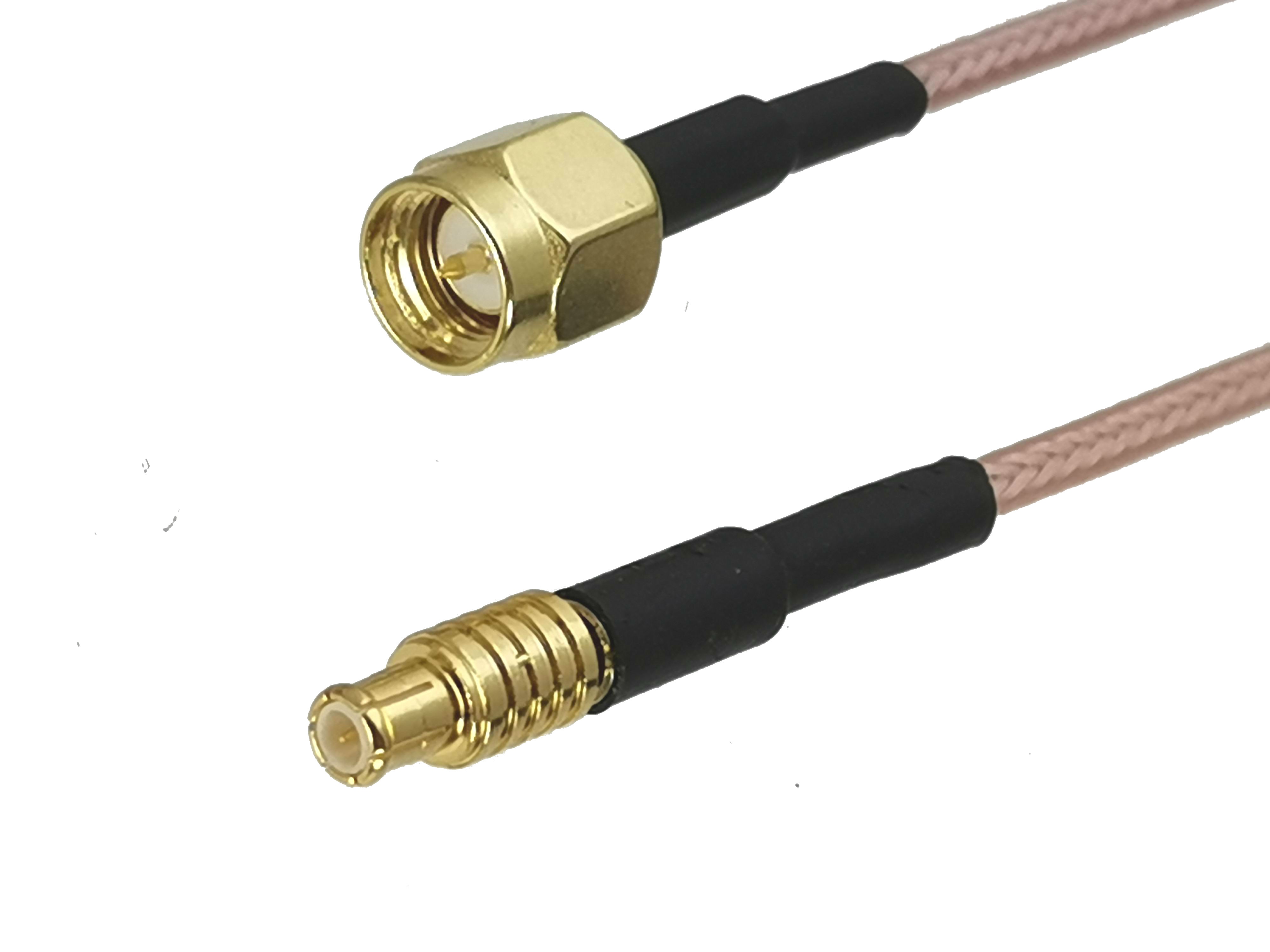1Pcs RG316 SMA Male plug to MCX Male Plug Connector RF Coaxial Jumper Pigtail Cable For Radio Antenna 4inch~10M