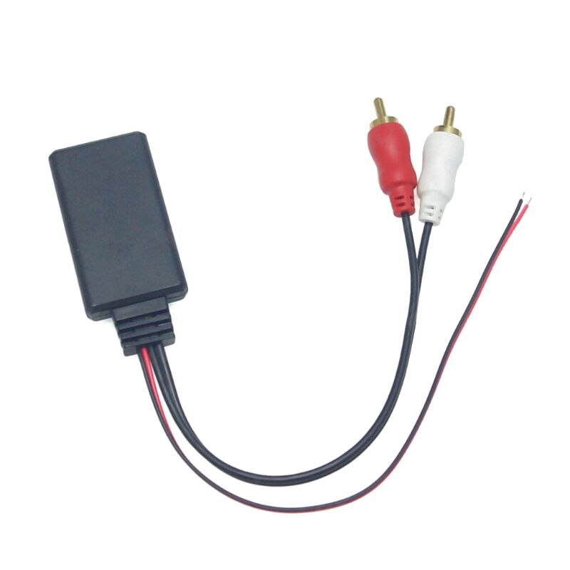 12V Bluetooth 5.0 Car Audio Receiver Module With 2 RCA Interface Cable Adapter - Wireless AUX Adapter