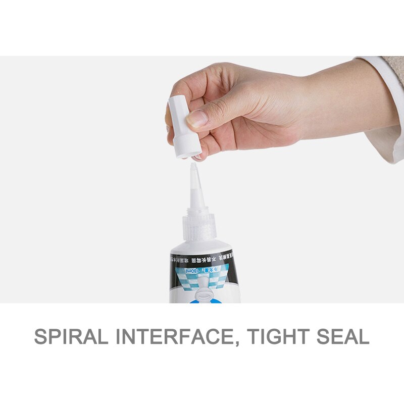 Kitchen Bath Resin Caulk Sealant 180ml Squeeze Tube Waterproof Sealant --M25