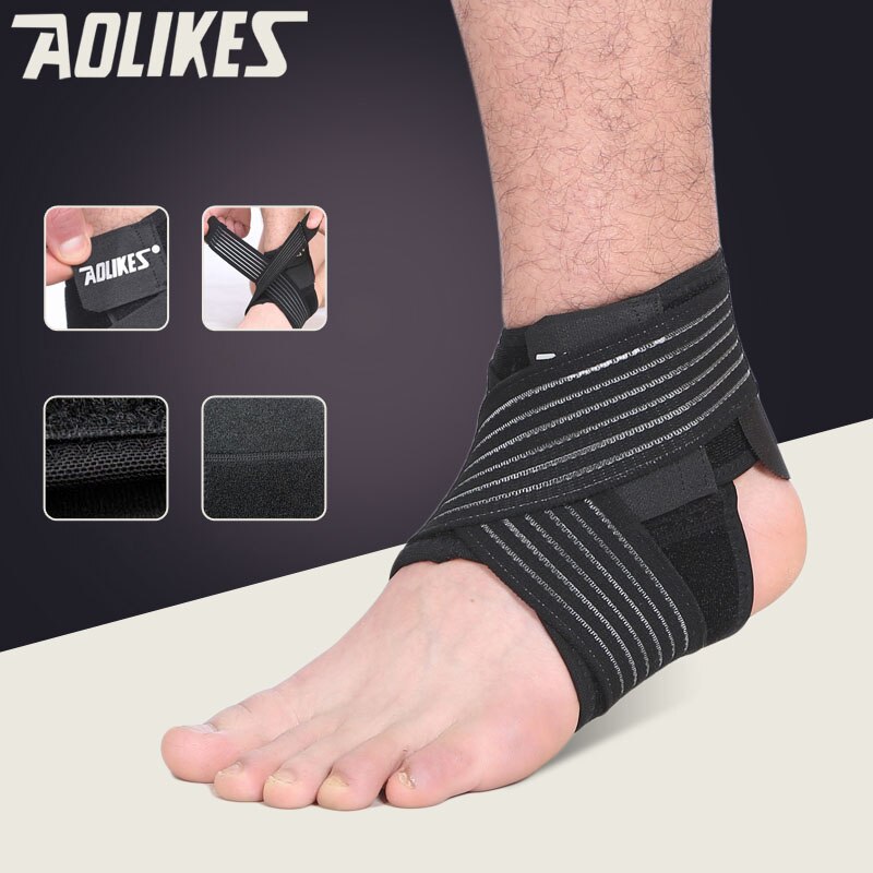 1PCS Ankle Protector Sports Ankle Support Elastic Ankle Brace Guard Foot Support Sports Gear Gym