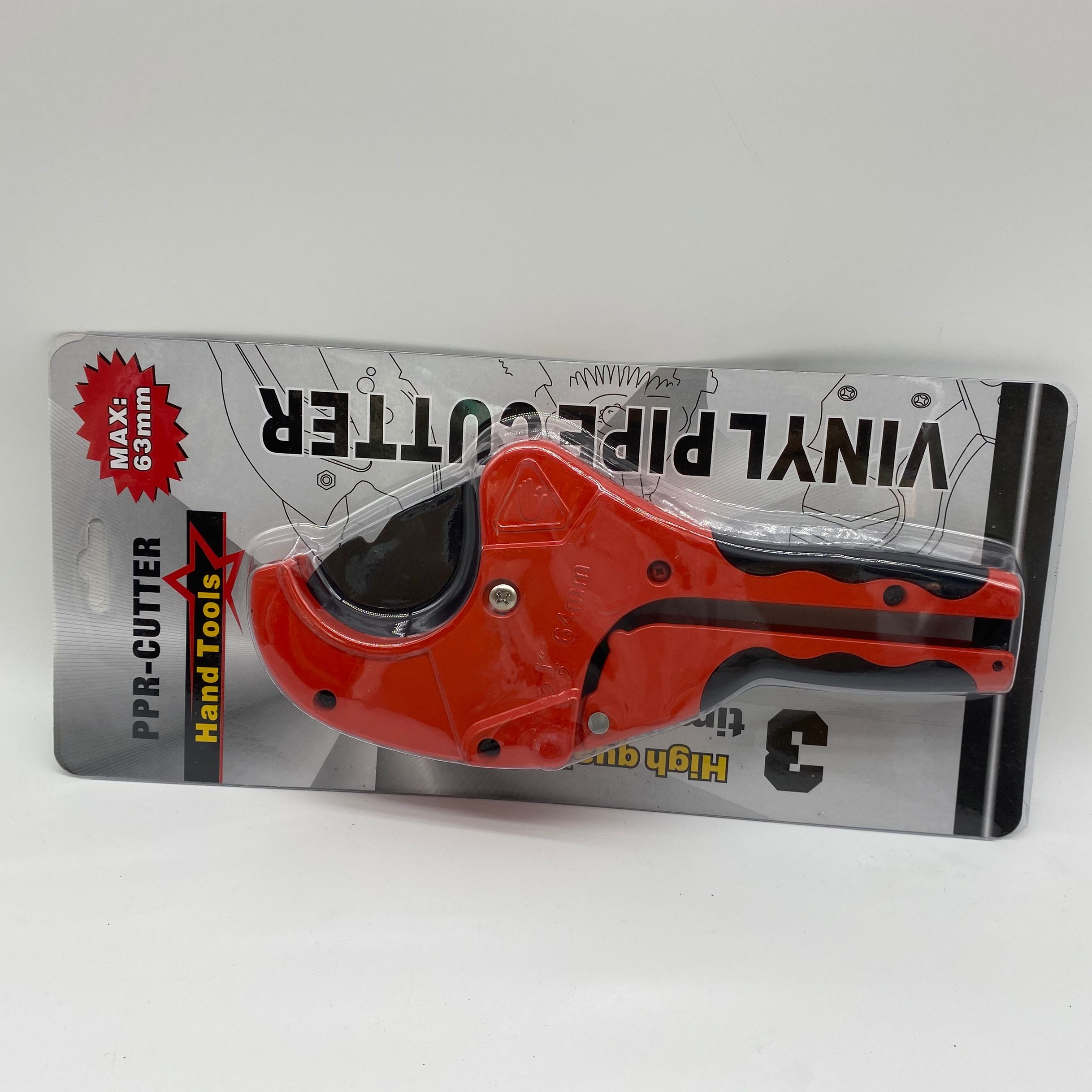 64mm, 2.1/2inch, Automatic Ratcheting PVC pipe cutter, PPR, PE, PEX pipe Cutter, plastic pipe cutter, pipe scissor