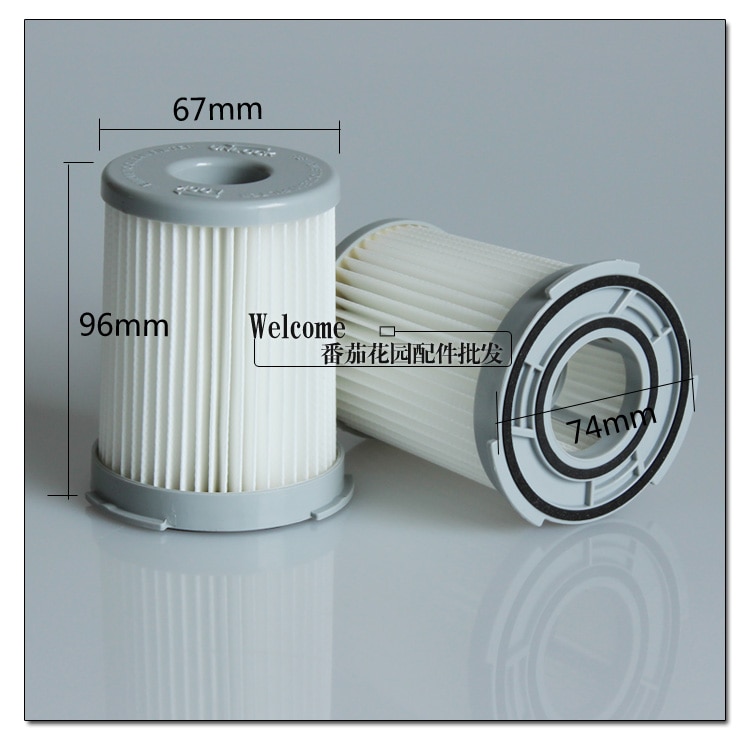 2 uds filtro HEPA para Electrolux Z1650 Z1660 Z1661 Z1670 Z1630 etc. Piezas de recambio de aspiradora