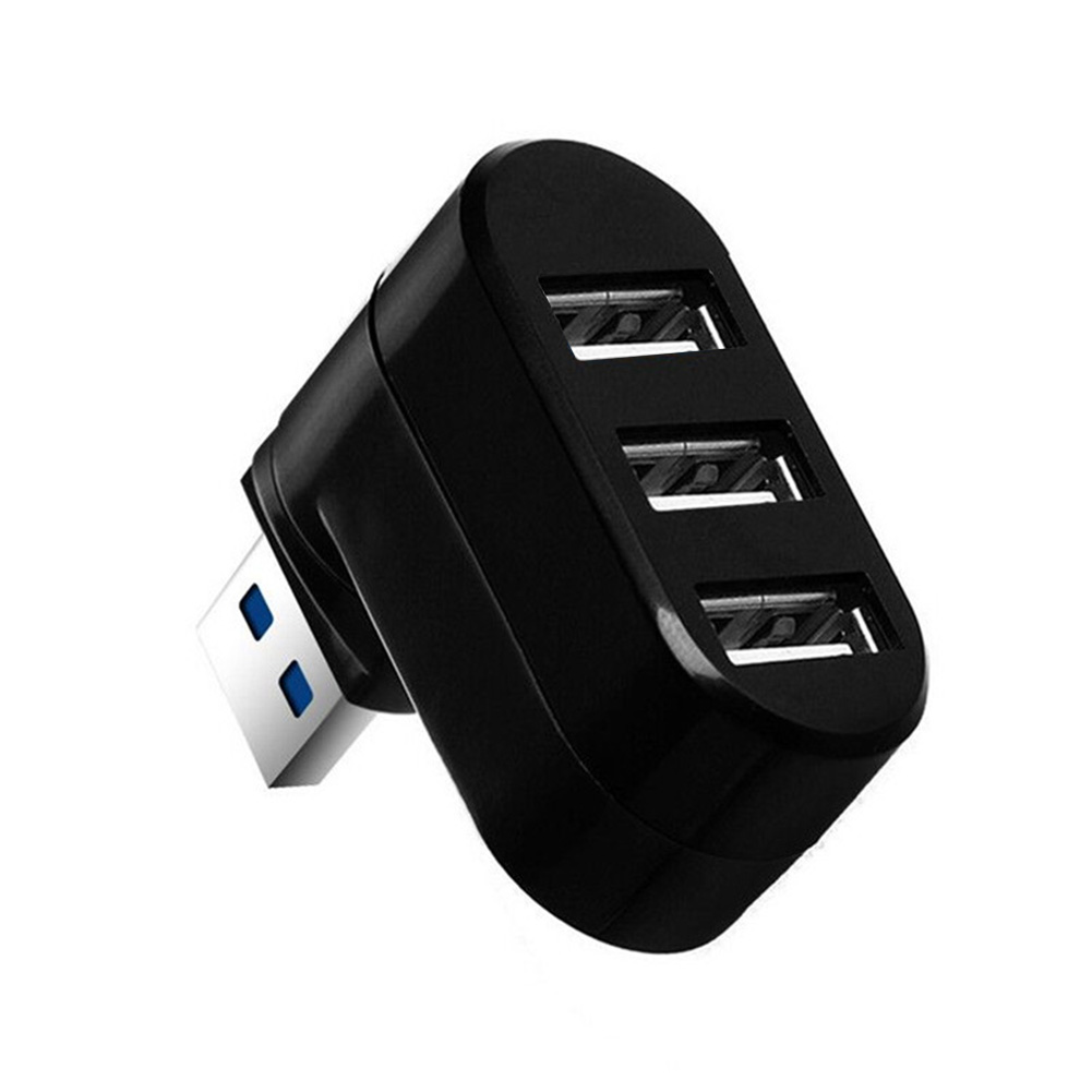 Mini USB 2.0 Hub USB Hub 2.0 Multi USB Splitter Hub Draaibaar 3-poorts Meerdere Expander Splitter USB 2.0 Hub Computeraccessoires: WIT