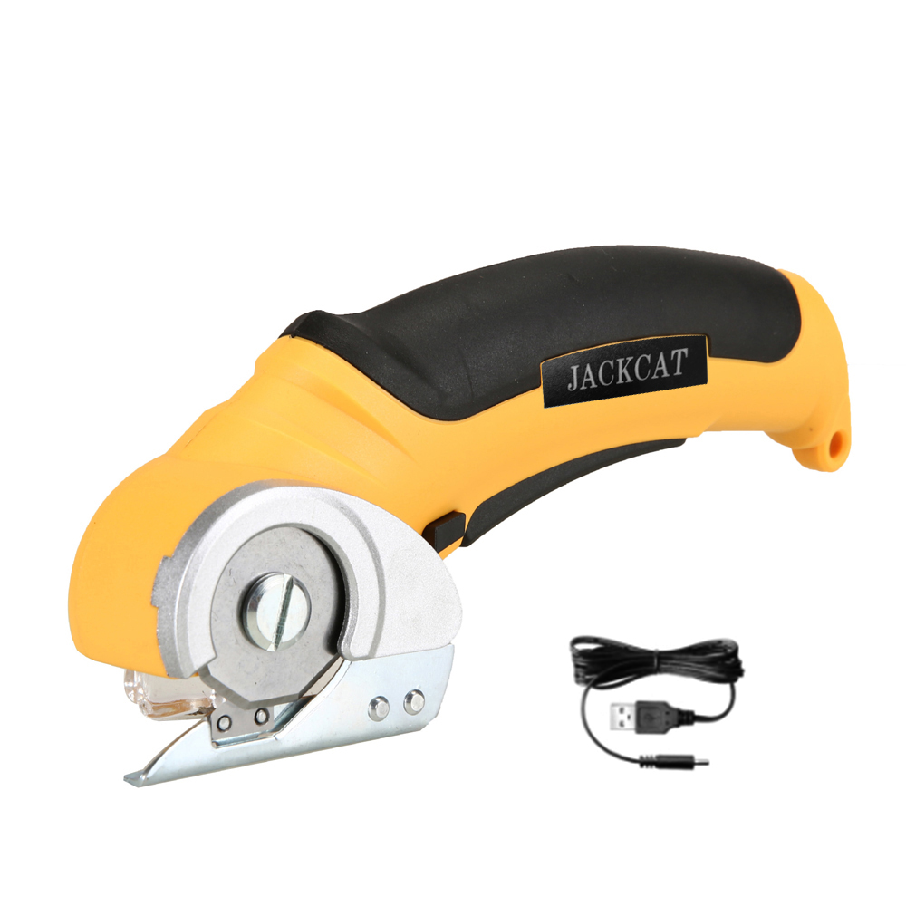 6mm Elektrische Schere Schneiden Dicke Stoff Schneiden Maschine Pappe Leder Kunststoff Trimmer Elektrische rotierend Tuch Cutter