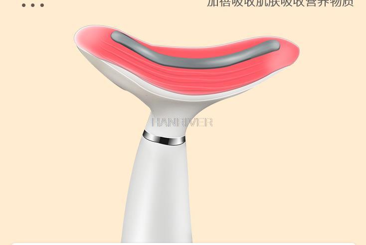 Gezicht Nek Massager Anti-Aging Led Licht Sonic Trillingen Warmte Rimpelverwijdering Huidverstrakking Hals Lift Schoonheid Apparaat