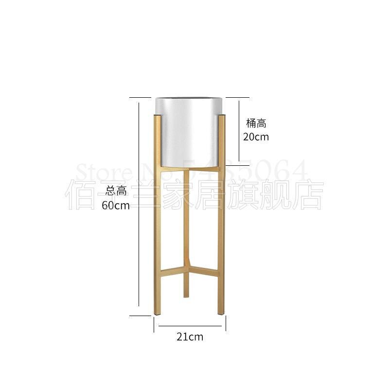499 żelazny stojak na kwiaty dom salon kreatywny zielony koperek nordycki w kwiaty robić postawienia na półkę podłoga ins nowoczesny prosty złoty kwiat stojak na donicę: Sparks Fy 4