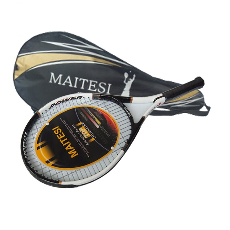 Tennis Racket Carbon Aluminium Geïntegreerde Tennisracket Beginnende Beginner Training Tennisracket-40